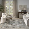 image:imageNourison Home Concerto Ivory Taupe 710 x 910 Area Rug  Easy Clean Non Shedding Bed Room Living Room Dining Room Kitchen 8 x 10Ivory Taupe