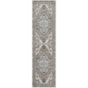 image:imageNourison Home Concerto Ivory Taupe 710 x 910 Area Rug  Easy Clean Non Shedding Bed Room Living Room Dining Room Kitchen 8 x 10Ivory Taupe