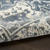 image:imageNourison Home Concerto Ivory Taupe 710 x 910 Area Rug  Easy Clean Non Shedding Bed Room Living Room Dining Room Kitchen 8 x 10Navy Ivory