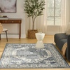 image:imageNourison Home Concerto Ivory Taupe 710 x 910 Area Rug  Easy Clean Non Shedding Bed Room Living Room Dining Room Kitchen 8 x 10Navy Ivory