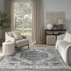 image:imageNourison Home Concerto Ivory Taupe 710 x 910 Area Rug  Easy Clean Non Shedding Bed Room Living Room Dining Room Kitchen 8 x 10Navy Ivory