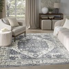 image:imageNourison Home Concerto Ivory Taupe 710 x 910 Area Rug  Easy Clean Non Shedding Bed Room Living Room Dining Room Kitchen 8 x 10Navy Ivory
