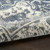 image:imageNourison Home Concerto Ivory Taupe 710 x 910 Area Rug  Easy Clean Non Shedding Bed Room Living Room Dining Room Kitchen 8 x 10Navy Ivory