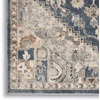 image:imageNourison Home Concerto Traditional Ivory Blue 39 x 59 Area Rug Easy Cleaning Non Shedding Bed Room Living Room Dining Room Kitchen 4x6Ivory Blue