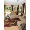 image:imageNourison Home Contour Mocha 8 x 106 Area Rug  Easy Clean Non Shedding Bed Room Living Room Dining Room Kitchen 8 x 11Chocolate