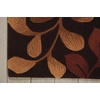 image:imageNourison Home Contour Mocha 8 x 106 Area Rug  Easy Clean Non Shedding Bed Room Living Room Dining Room Kitchen 8 x 11Chocolate