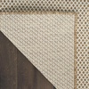 image:imageNourison Home Courtyard Jute Ivory 22 x 10 Area Rug  Easy Clean Non Shedding Bed Room Living Room Dining Room Kitchen 10 RunnerJute Ivory