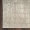 image:imageNourison Home Cozy Modern Ivory Black 67 x 9 Area Rug  Easy Clean Non Shedding Bed Room Living Room Dining Room Kitchen 7 x 9Grey Ivory
