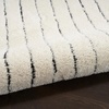 image:imageNourison Home Cozy Modern Ivory Black 67 x 9 Area Rug  Easy Clean Non Shedding Bed Room Living Room Dining Room Kitchen 7 x 9Ivory Black