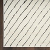 image:imageNourison Home Cozy Modern Ivory Black 67 x 9 Area Rug  Easy Clean Non Shedding Bed Room Living Room Dining Room Kitchen 7 x 9Ivory Black