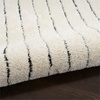 image:imageNourison Home Cozy Modern Ivory Black 67 x 9 Area Rug  Easy Clean Non Shedding Bed Room Living Room Dining Room Kitchen 7 x 9Ivory Black