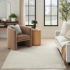 image:imageNourison Home Cozy Modern Ivory Black 67 x 9 Area Rug  Easy Clean Non Shedding Bed Room Living Room Dining Room Kitchen 7 x 9Ivory Grey