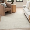 image:imageNourison Home Cozy Modern Ivory Black 67 x 9 Area Rug  Easy Clean Non Shedding Bed Room Living Room Dining Room Kitchen 7 x 9Ivory Grey
