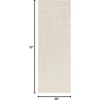 image:imageNourison Home Cozy Modern Ivory Black 67 x 9 Area Rug  Easy Clean Non Shedding Bed Room Living Room Dining Room Kitchen 7 x 9Ivory Grey