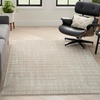 image:imageNourison Home Cozy Modern Ivory Grey 53 x 7 Area Rug  Easy Clean Non Shedding Bed Room Living Room Dining Room Kitchen 5 x 7Grey Ivory