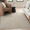 image:imageNourison Home Cozy Modern Ivory Grey 53 x 7 Area Rug  Easy Clean Non Shedding Bed Room Living Room Dining Room Kitchen 5 x 7Grey Ivory