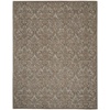 image:imageNourison Home Damask Grey 8 x 10 Area Rug  Easy Clean Non Shedding Bed Room Living Room Dining Room Kitchen 8 x 10Grey