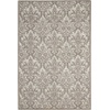 image:imageNourison Home Damask Grey 8 x 10 Area Rug  Easy Clean Non Shedding Bed Room Living Room Dining Room Kitchen 8 x 10IvoryGrey