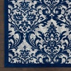 image:imageNourison Home Damask Grey 8 x 10 Area Rug  Easy Clean Non Shedding Bed Room Living Room Dining Room Kitchen 8 x 10IvoryNavy