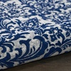 image:imageNourison Home Damask Grey 8 x 10 Area Rug  Easy Clean Non Shedding Bed Room Living Room Dining Room Kitchen 8 x 10IvoryNavy