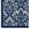image:imageNourison Home Damask Grey 8 x 10 Area Rug  Easy Clean Non Shedding Bed Room Living Room Dining Room Kitchen 8 x 10IvoryNavy