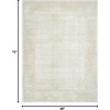 image:imageNourison Home Dekor Beige 53 x 7 Area Rug  Easy Clean Non Shedding Bed Room Living Room Dining Room Kitchen 5 x 7Beige