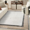 image:imageNourison Home Dekor Beige 53 x 7 Area Rug  Easy Clean Non Shedding Bed Room Living Room Dining Room Kitchen 5 x 7Grey Charcoal