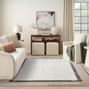 image:imageNourison Home Dekor Beige 53 x 7 Area Rug  Easy Clean Non Shedding Bed Room Living Room Dining Room Kitchen 5 x 7Grey Charcoal