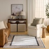image:imageNourison Home Dekor Beige 53 x 7 Area Rug  Easy Clean Non Shedding Bed Room Living Room Dining Room Kitchen 5 x 7Grey Charcoal