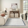 image:imageNourison Home Dekor Beige 53 x 7 Area Rug  Easy Clean Non Shedding Bed Room Living Room Dining Room Kitchen 5 x 7Grey Navy