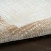 image:imageNourison Home Dekor Beige 53 x 7 Area Rug  Easy Clean Non Shedding Bed Room Living Room Dining Room Kitchen 5 x 7Ivory Beige