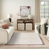 image:imageNourison Home Dekor Beige 53 x 7 Area Rug  Easy Clean Non Shedding Bed Room Living Room Dining Room Kitchen 5 x 7Ivory Brown