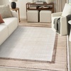 image:imageNourison Home Dekor Beige 53 x 7 Area Rug  Easy Clean Non Shedding Bed Room Living Room Dining Room Kitchen 5 x 7Ivory Brown