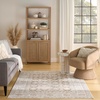 image:imageNourison Home Dekor Grey Navy 53 x 7 Area Rug  Easy Clean Non Shedding Bed Room Living Room Dining Room Kitchen 5 x 7Cream Beige