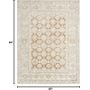 image:imageNourison Home Dekor Grey Navy 53 x 7 Area Rug  Easy Clean Non Shedding Bed Room Living Room Dining Room Kitchen 5 x 7Cream Beige