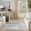 image:imageNourison Home Dekor Grey Navy 53 x 7 Area Rug  Easy Clean Non Shedding Bed Room Living Room Dining Room Kitchen 5 x 7Grey