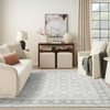 image:imageNourison Home Dekor Grey Navy 53 x 7 Area Rug  Easy Clean Non Shedding Bed Room Living Room Dining Room Kitchen 5 x 7Grey