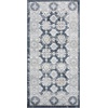 image:imageNourison Home Dekor Grey Navy 53 x 7 Area Rug  Easy Clean Non Shedding Bed Room Living Room Dining Room Kitchen 5 x 7Grey Navy