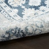 image:imageNourison Home Dekor Grey Navy 53 x 7 Area Rug  Easy Clean Non Shedding Bed Room Living Room Dining Room Kitchen 5 x 7Grey Navy
