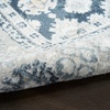 image:imageNourison Home Dekor Grey Navy 53 x 7 Area Rug  Easy Clean Non Shedding Bed Room Living Room Dining Room Kitchen 5 x 7Grey Navy