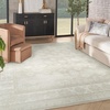 image:imageNourison Home Dekor Grey Navy 53 x 7 Area Rug  Easy Clean Non Shedding Bed Room Living Room Dining Room Kitchen 5 x 7Ivory Beige