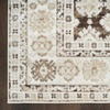 image:imageNourison Home Dekor Grey Navy 53 x 7 Area Rug  Easy Clean Non Shedding Bed Room Living Room Dining Room Kitchen 5 x 7Ivory Brown