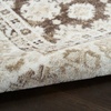 image:imageNourison Home Dekor Grey Navy 53 x 7 Area Rug  Easy Clean Non Shedding Bed Room Living Room Dining Room Kitchen 5 x 7Ivory Brown