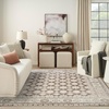 image:imageNourison Home Dekor Grey Navy 53 x 7 Area Rug  Easy Clean Non Shedding Bed Room Living Room Dining Room Kitchen 5 x 7Ivory Brown