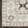 image:imageNourison Home Dekor Grey Navy 53 x 7 Area Rug  Easy Clean Non Shedding Bed Room Living Room Dining Room Kitchen 5 x 7Ivory Brown