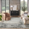 image:imageNourison Home Dekor Ivory Beige 53 x 7 Area Rug  Easy Clean Non Shedding Bed Room Living Room Dining Room Kitchen 5 x 7Grey Charcoal