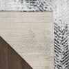 image:imageNourison Home Dekor Ivory Beige 53 x 7 Area Rug  Easy Clean Non Shedding Bed Room Living Room Dining Room Kitchen 5 x 7Grey Charcoal