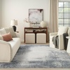 image:imageNourison Home Dekor Ivory Beige 53 x 7 Area Rug  Easy Clean Non Shedding Bed Room Living Room Dining Room Kitchen 5 x 7Grey Navy