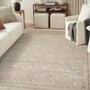 image:imageNourison Home Dekor Ivory Beige 710 x 910 Area Rug  Easy Clean Non Shedding Bed Room Living Room Dining Room Kitchen 8 x 10Cream Beige