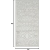 image:imageNourison Home Dekor Ivory Beige 710 x 910 Area Rug  Easy Clean Non Shedding Bed Room Living Room Dining Room Kitchen 8 x 10Grey